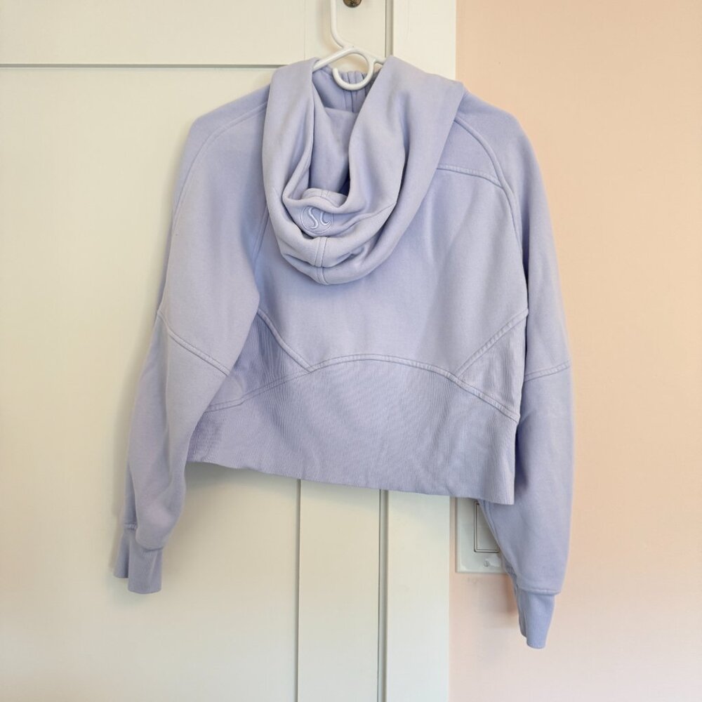 Lululemon Scuba Hooded Full Zip Jacket Blue/Light Purple Size XS/S - Picture 2 of 6